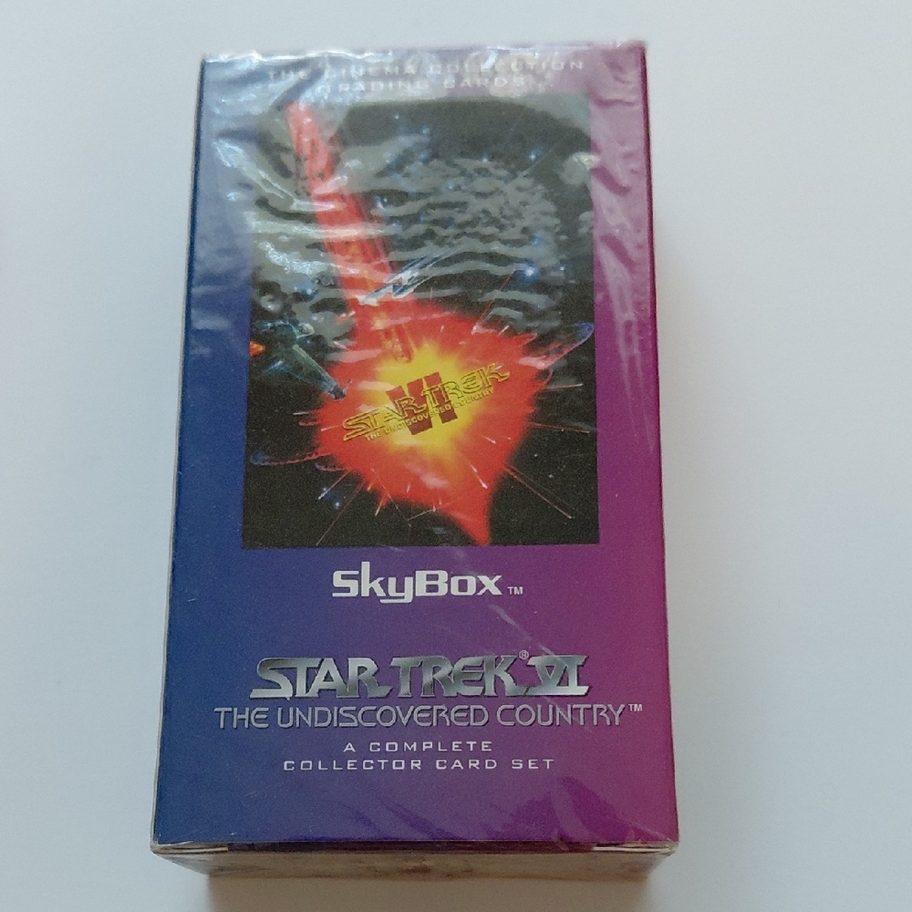 Star Trek VI Collector Trading Card Set 1994 New Never Opened Sky Box